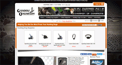 Desktop Screenshot of gundogsonline.com