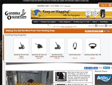 Tablet Screenshot of gundogsonline.com